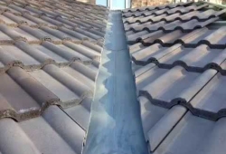 Lead Valley on Roof